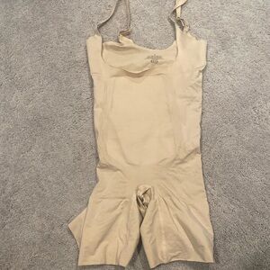 SHAPERX Shapewear for Women Tummy Control Open Bust Thigh Slimmer Body Shaper